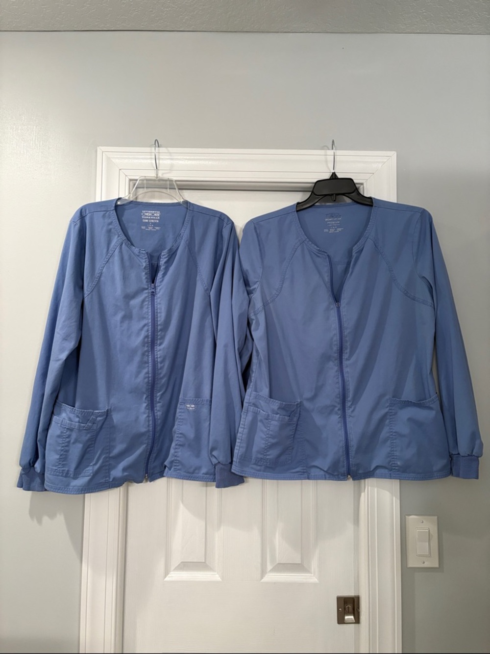 Set of 2 Cherokee scrub jackets
